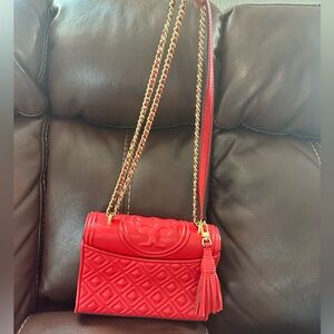 Tory Burch Small Fleming Side Shoulder Purse